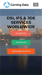Mobile Screenshot of corningdata.com