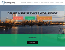 Tablet Screenshot of corningdata.com